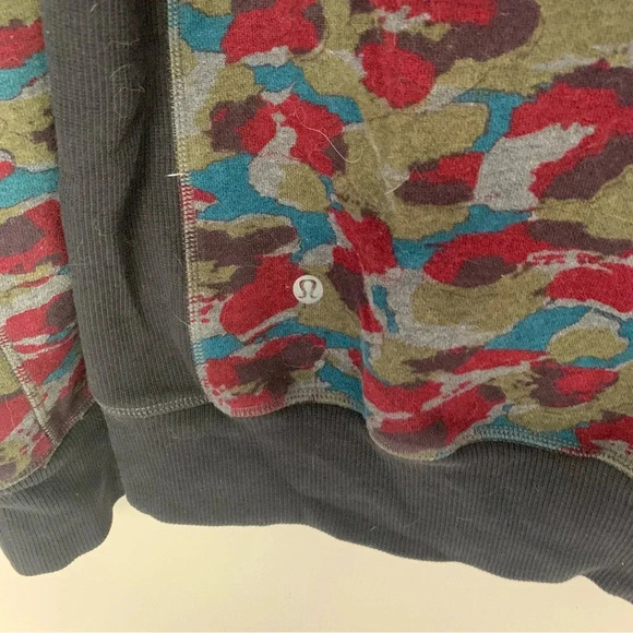 Lululemon Men's Camo Zip Up Hoodie M - Picture 5 of 8